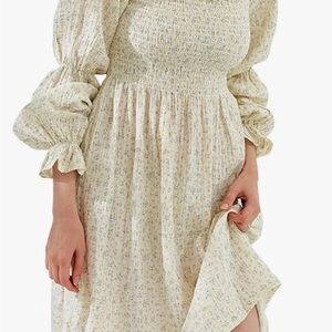 Floral Off-Shoulder Dress